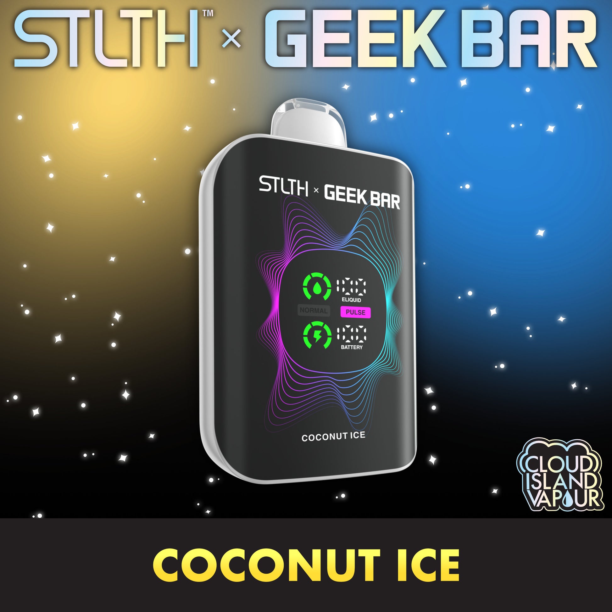 STLTH X GEEK BAR Coconut Ice