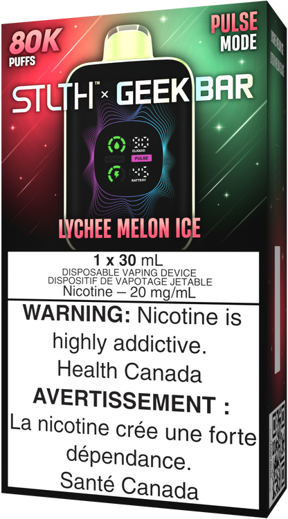 STLTH X GEEK BAR Disposable Lychee Melon Ice
