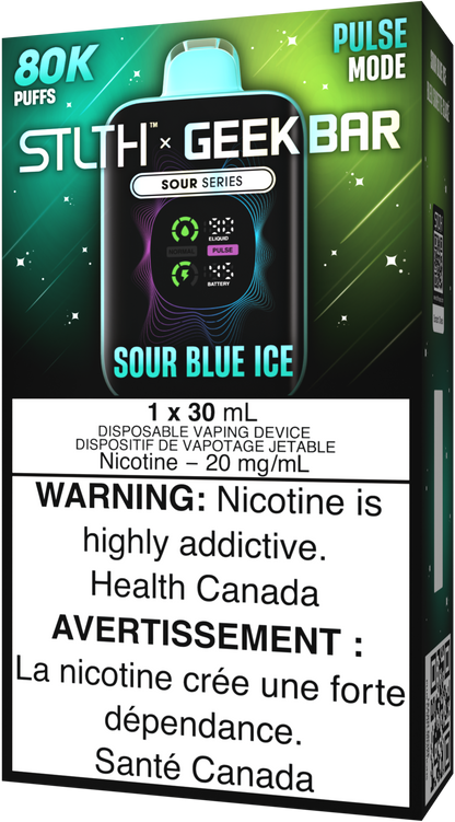 STLTH X GEEK BAR Disposable Sour Blue Ice