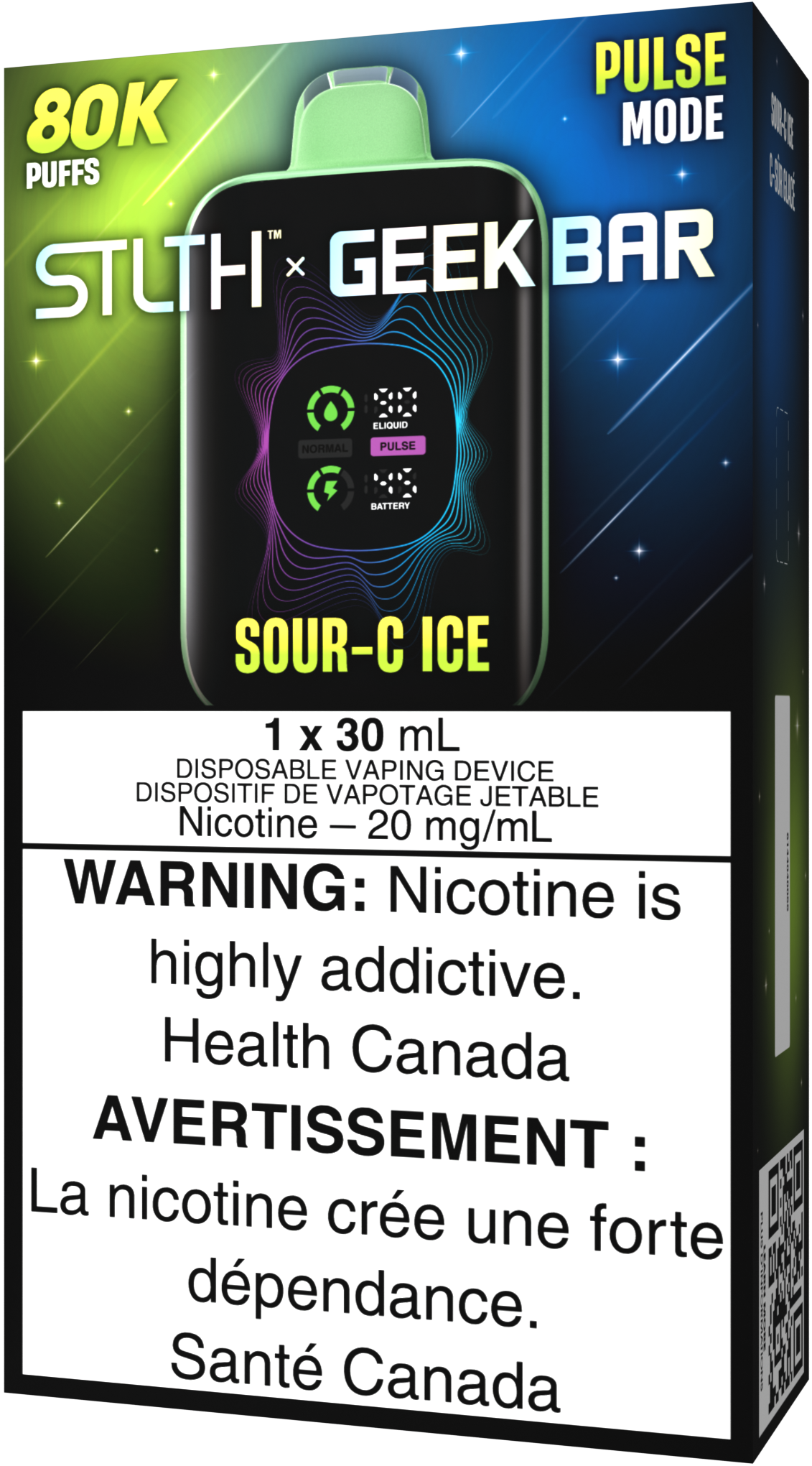 STLTH X GEEK BAR Disposable Sour-C Ice