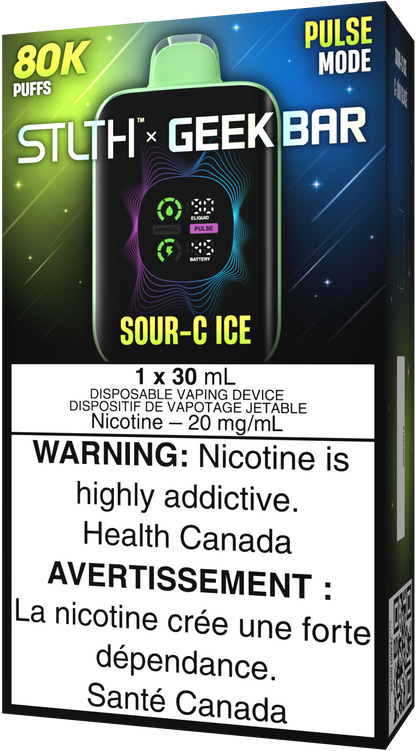 STLTH X GEEK BAR Disposable Sour-C Ice
