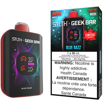STLTH X GEEK BAR Disposable Vape - Canada Limited Edition: Blue Razz