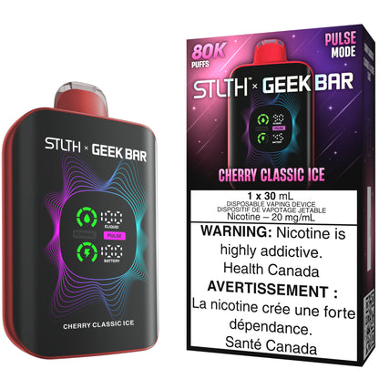 STLTH X GEEK BAR Disposable Vape Cherry Classic Ice