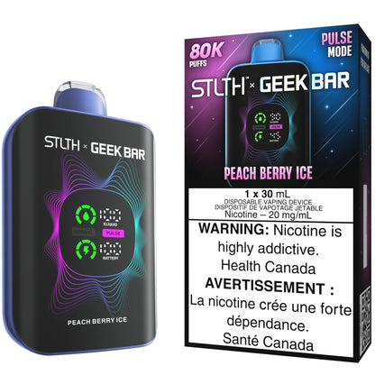 STLTH X GEEK BAR Disposable Vape Peach Berry Ice