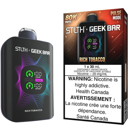STLTH X GEEK BAR Disposable Vape Rich Tobacco