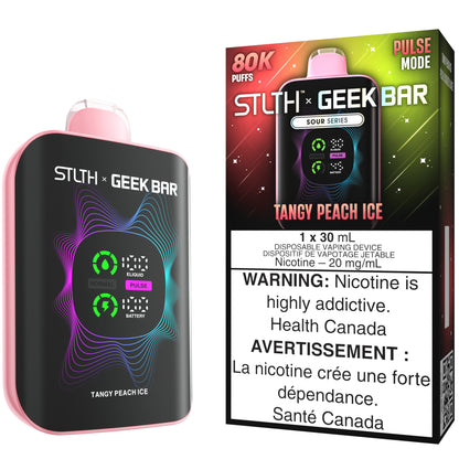STLTH X GEEK BAR Disposable Vape Tangy Peach Ice