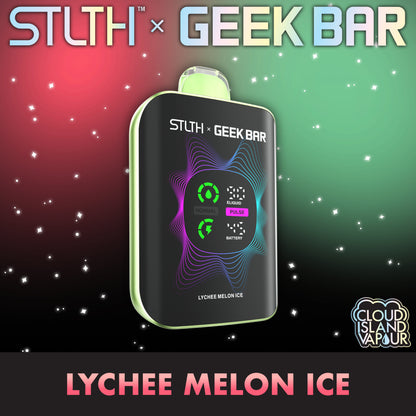 STLTH X GEEK BAR Lychee Melon Ice