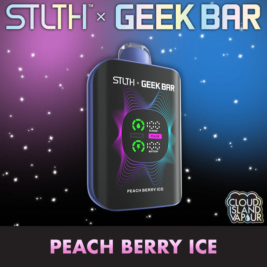 STLTH X GEEK BAR Peach Berry Ice