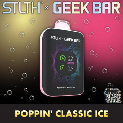 STLTH X GEEK BAR Poppin' Classic Ice