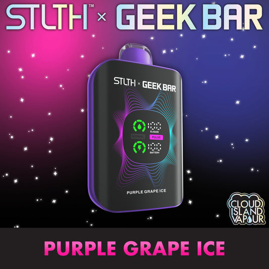 STLTH X GEEK BAR Purple Grape Ice