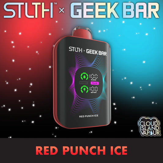 STLTH X GEEK BAR Red Punch Ice