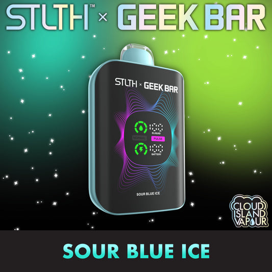 STLTH X GEEK BAR Sour Blue Ice