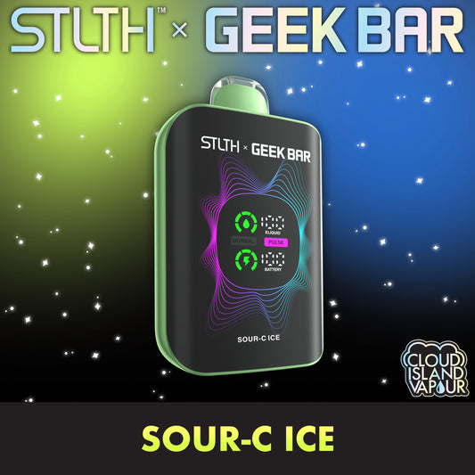 STLTH X GEEK BAR Sour-C Ice