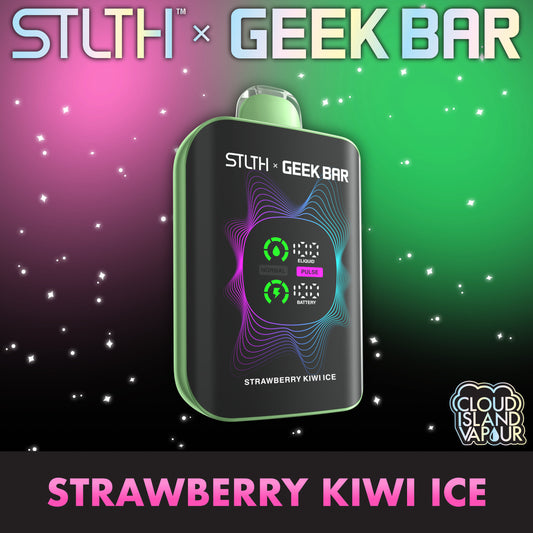 STLTH X GEEK BAR Strawberry Kiwi Ice