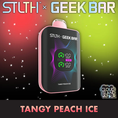 STLTH X GEEK BAR Tangy Peach Ice