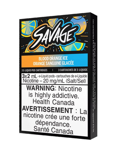 STLTH Savage vape Pods - Blood Orange Ice