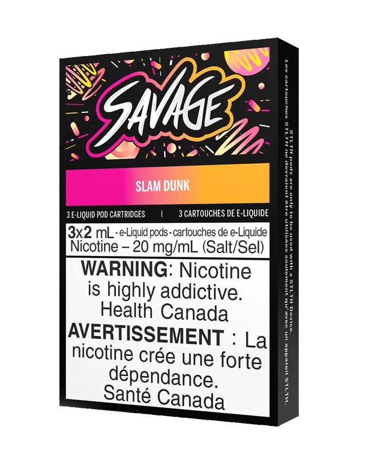 STLTH Savage vape Pods - Slam Dunk