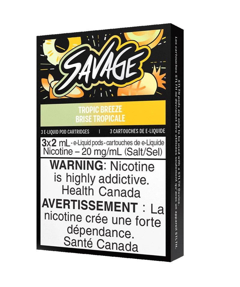 STLTH Savage vape Pods - Tropic Breeze