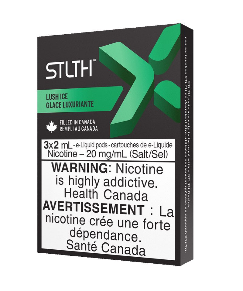 STLTH Xvape Pods package Lush Ice