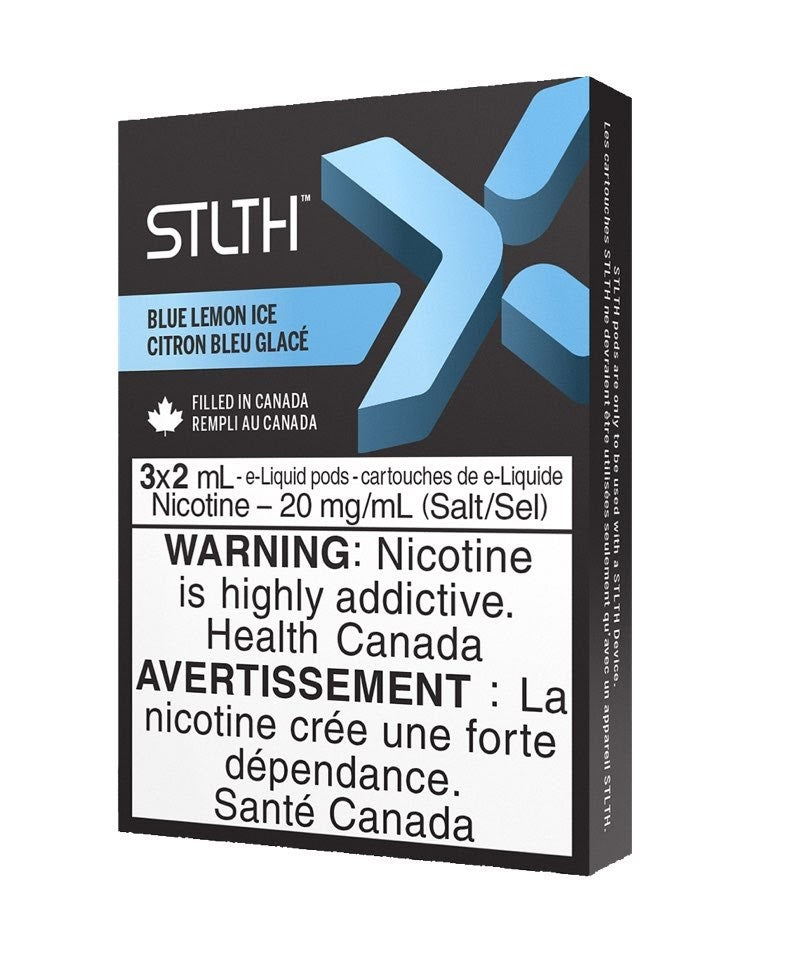 STLTH X vape Pods package Blue Lemon Ice