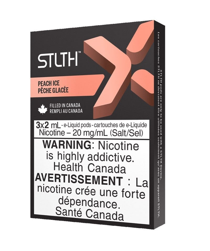 STLTH X vape Pods package Peach Ice