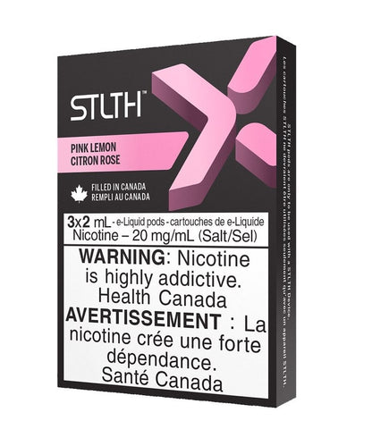 STLTH X vape Pods package Pink Lemon 