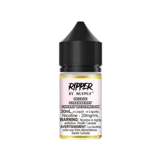 Rufpuf Ripper E-juice flavour Savage Strawberry Cherry Watermelon