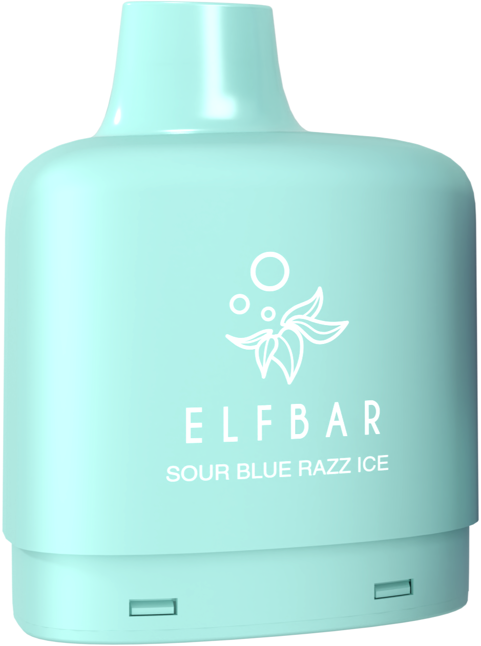 Sour Blue Razz Ice STLTH LOOP MAX X ELFBAR Pod
