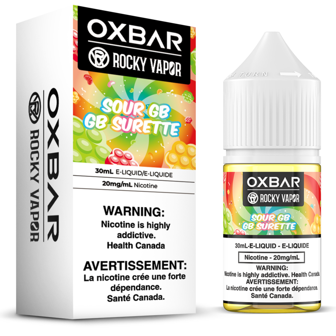 Sour GB Rocky Vapor Oxbar E-Liquids