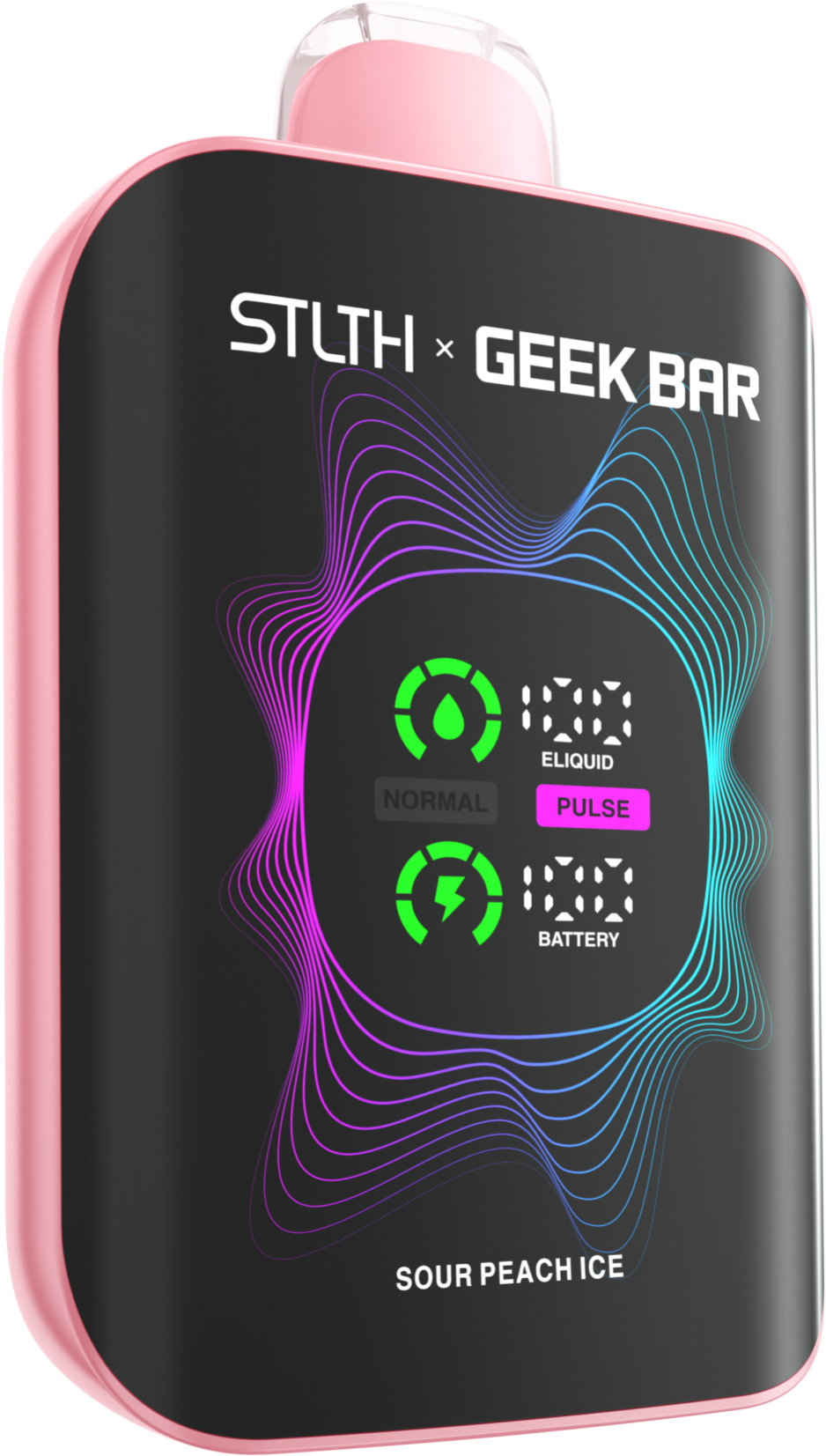 Sour Peach Ice STLTH X GEEK BAR