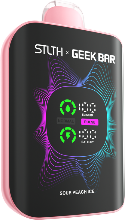Sour Peach Ice STLTH X GEEK BAR