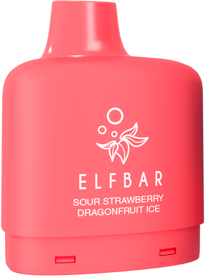Sour Strawberry Dragonfruit Ice STLTH LOOP MAX X ELFBAR Pod