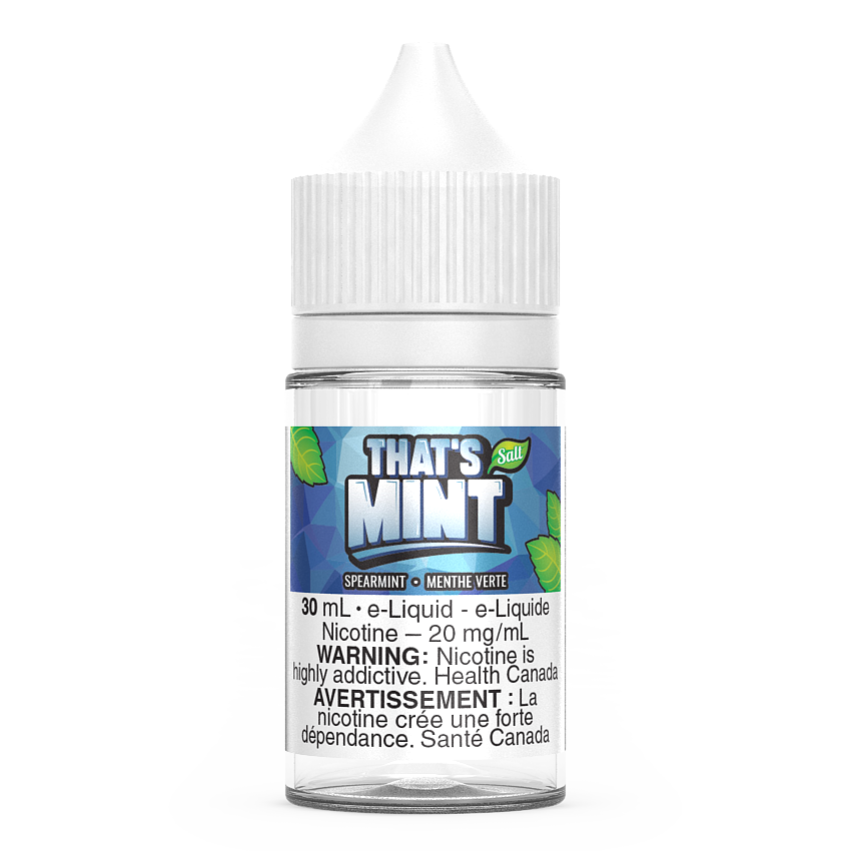 Spearmint Thats Mint Salt Nic Vape Juice