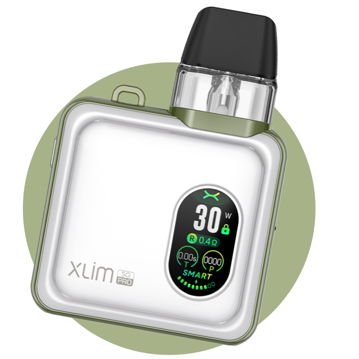 Spring White OXVA XLIM SQ PRO Pod Kit