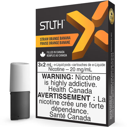 Straw Orange Banana STLTH X Pod Pack