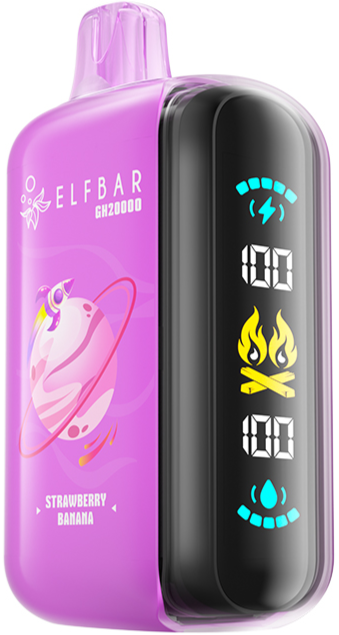 Strawberry Banana ELF BAR GH 20K Disposable Vape