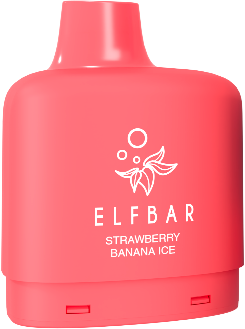 Strawberry Banana Ice STLTH LOOP MAX X ELFBAR Pod