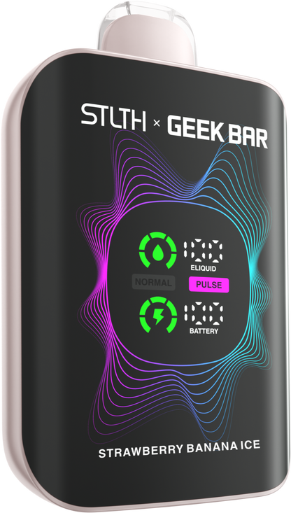 Strawberry Banana Ice STLTH X GEEK BAR