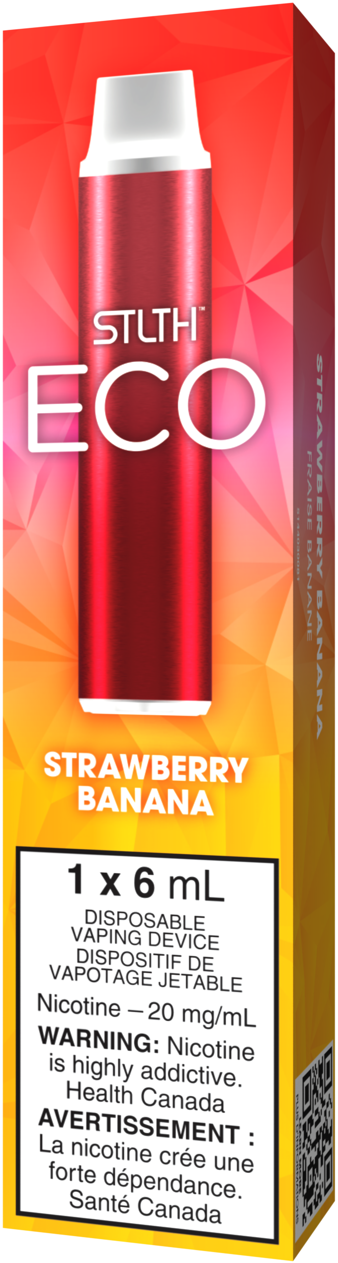 Strawberry Banana STLTH ECO Disposable Vape