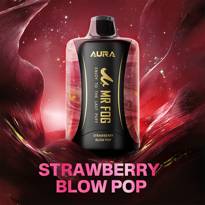 Strawberry Blow Pop MR FOG AURA 60K