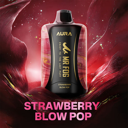 Strawberry Blow Pop MR FOG AURA 60K