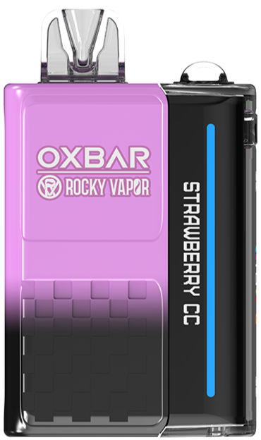 Strawberry CC Rocky Vapor Oxbar M20K Disposable Vape Device