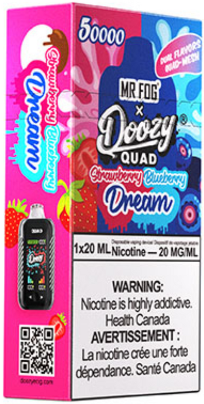 Strawberry Dream Blueberry Dream DOOZY QUAD Disposable