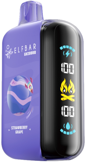 ELF BAR GH20000 Disposable Vape - Strawberry Grape Cloud Island Vapour ELF BAR GH20000 Disposable Vape - Strawberry Grape Cloud Island Vapour