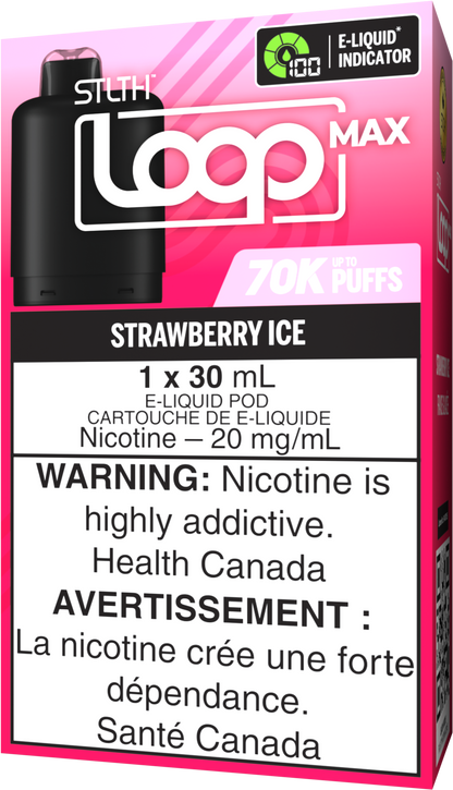 Strawberry Ice STLTH LOOP MAX Pod Pack