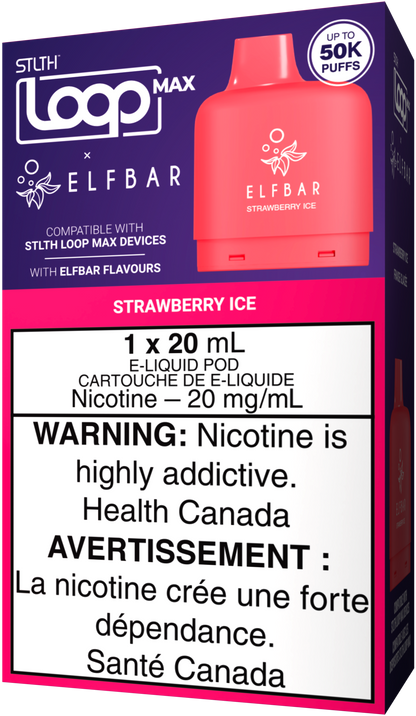 Strawberry Ice STLTH LOOP MAX X ELFBAR Pod Pack