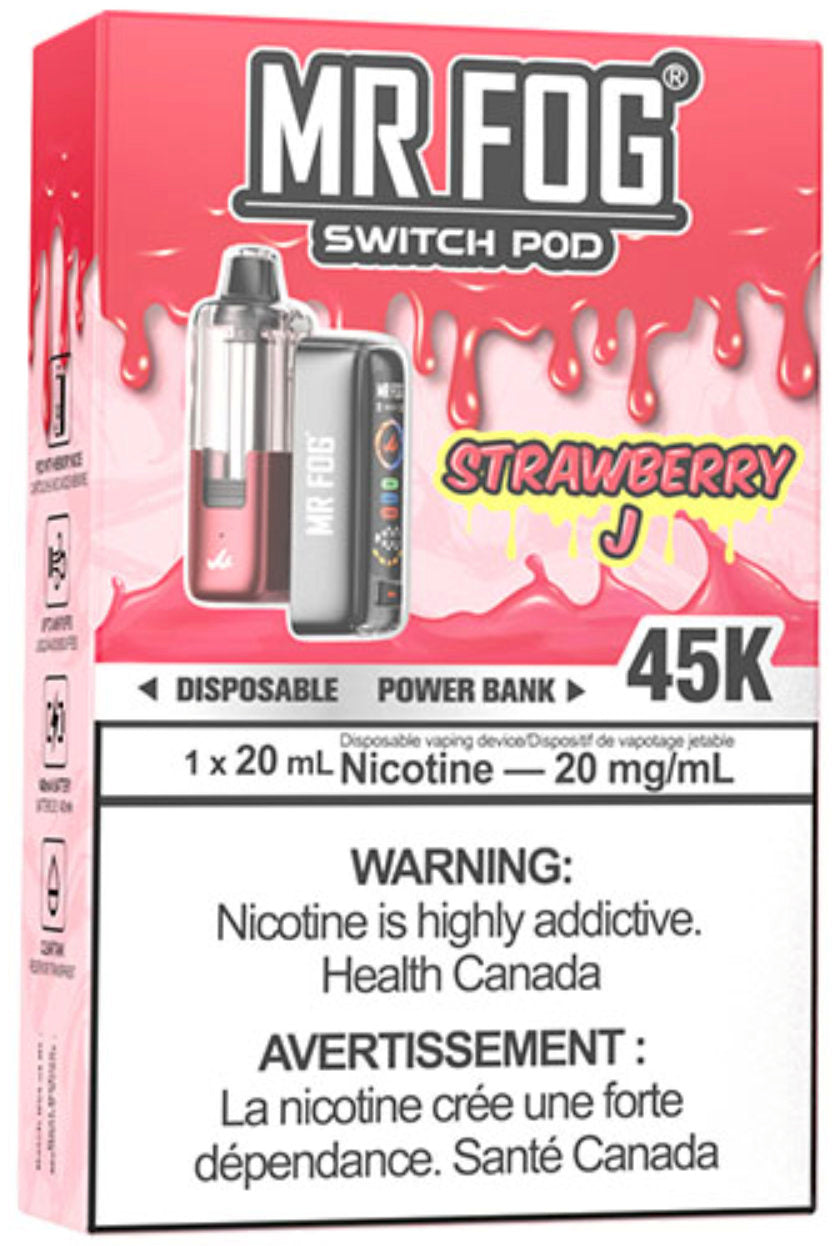 Strawberry J MR FOG SWITCH POD Kit Package