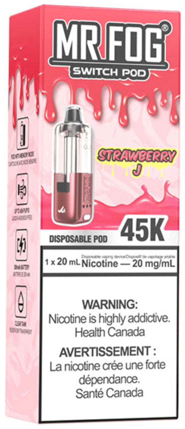 Strawberry J MR FOG SWITCH POD Pod Package