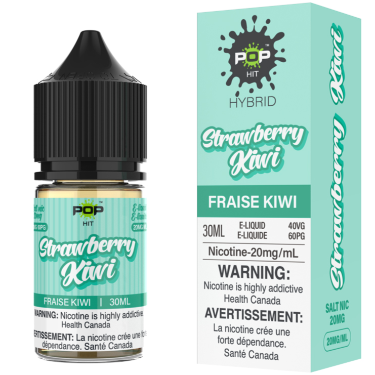 Strawberry Kiwi Pop Hit Vape Juice Salt Nic E-Liquid 20mg 30mL