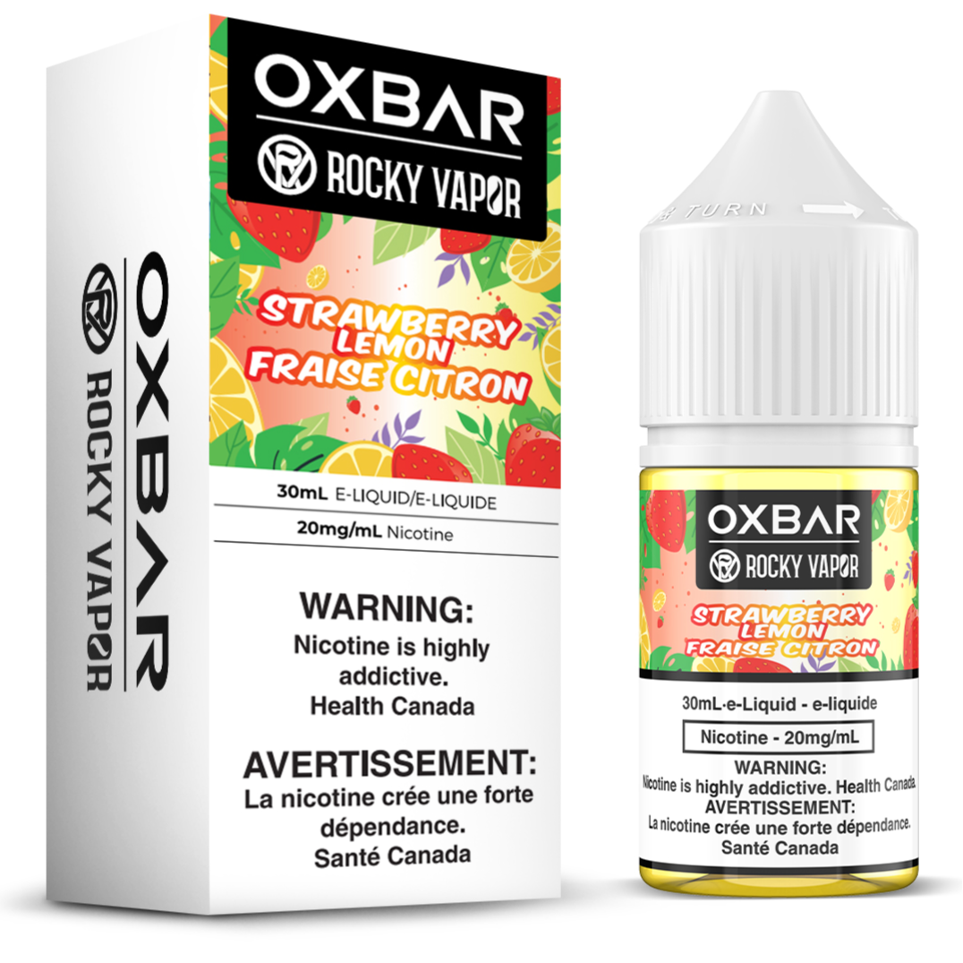 Rocky Vapor Oxbar E-Liquids - Strawberry Lemon